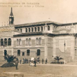 Escuela de Artes durante la Expo de 1908